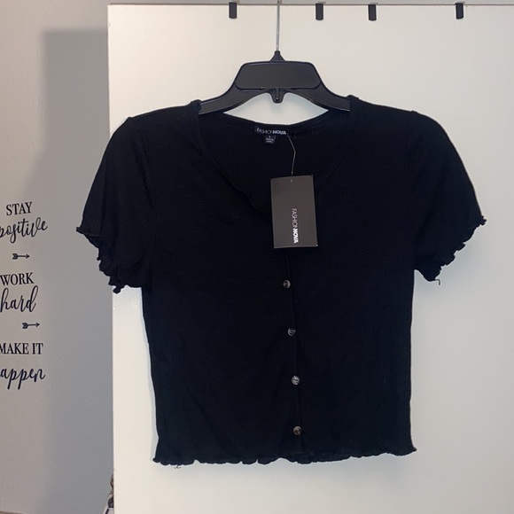 🌟NWT Fashion Nova Crop Top - Picture 2 of 3